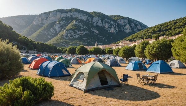 Les meilleures destinations de camping dans le sud de la france pour 2025