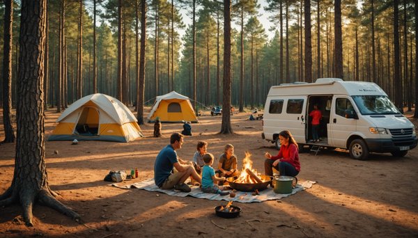 Pourquoi les familles choisissent les landes pour camper ?